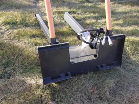 tree forks for skid steer|nursery hydraulic forks.